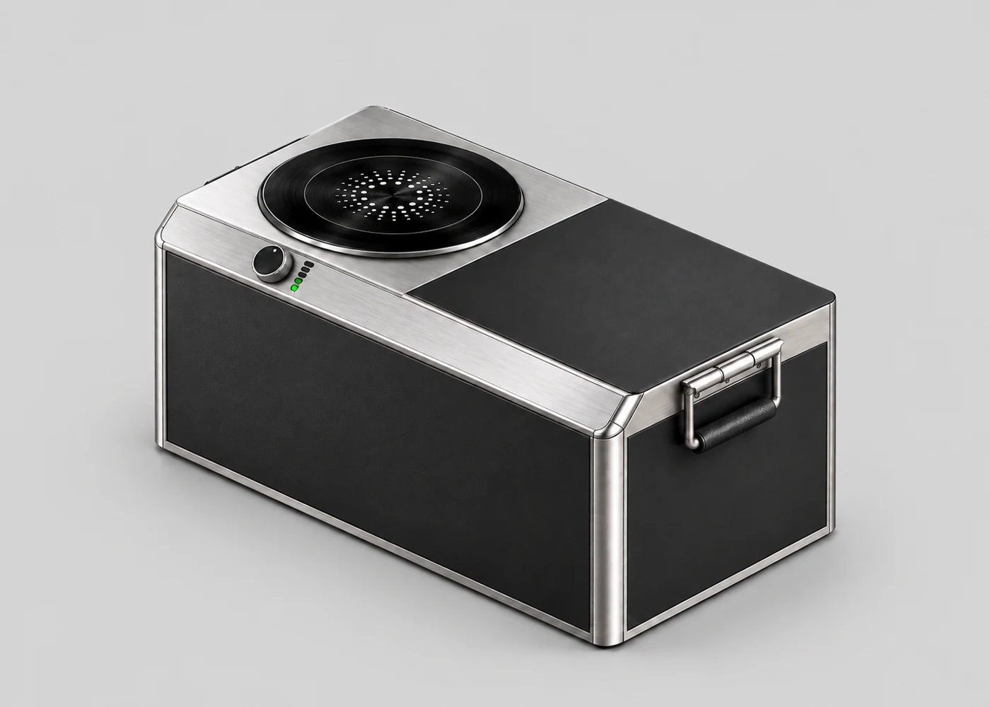 Sheet-metal induction cooker enclosure